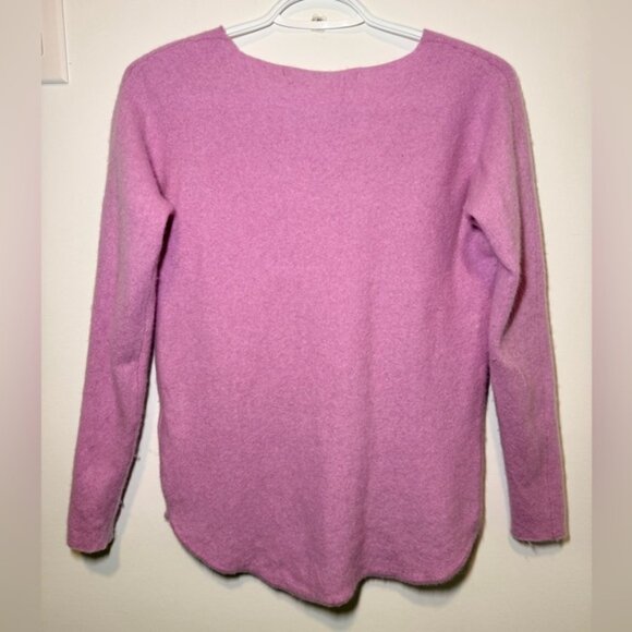 Max Studio 100% Cashmere Purple Women's Sweater size S - Picture 2 of 7